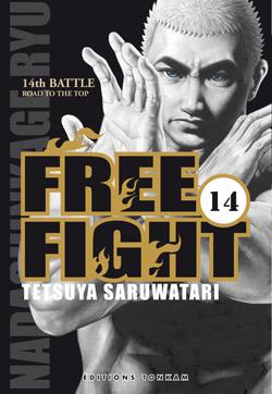 Couverture du Manga Free Fight T14 de Tetsuya saruwatari - Editions Delcourt