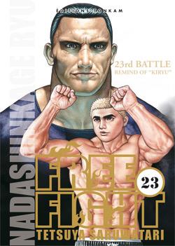 Couverture du Manga Free Fight T23 de Tetsuya saruwatari - Editions Delcourt