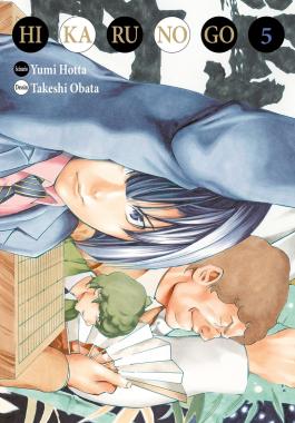 Couverture du Manga Hikaru no go Luxe T05 de Yumi hotta - Editions Delcourt