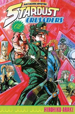 Couverture du Manga Jojo's - Stardust Crusaders T02 de Hirohiko araki - Editions Delcourt