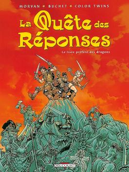 Couverture de la BD La Quête des réponses de Jd morvan - Editions Delcourt