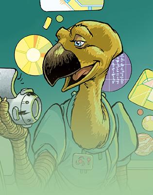 Image d’illustration n°1 des races « Les Plol-llul » pour la série Sillage - Editions Delcourt