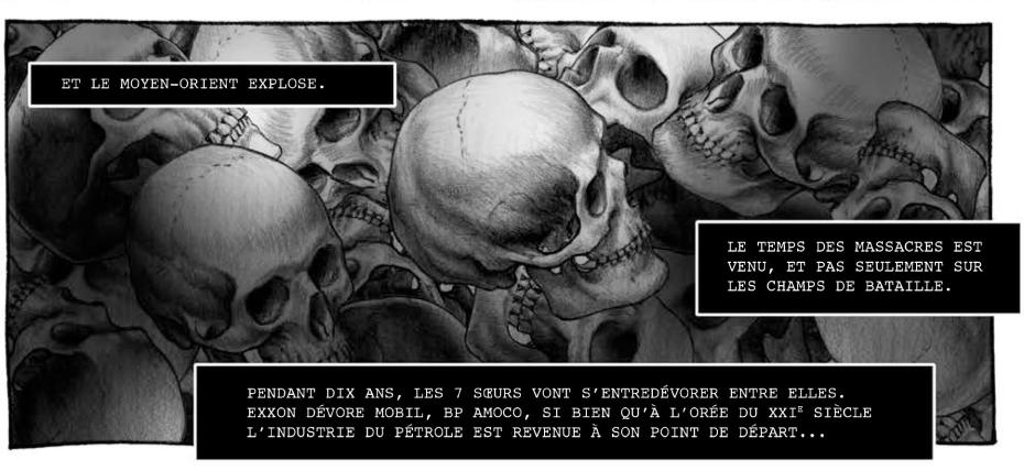 visuel malediction du pétrole