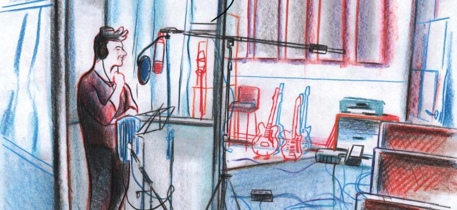 BD musique Daho l'homme qui chante