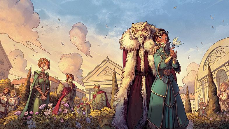 Extrait d’image n°2 des BD Les 5 Terres - Editions Delcourt