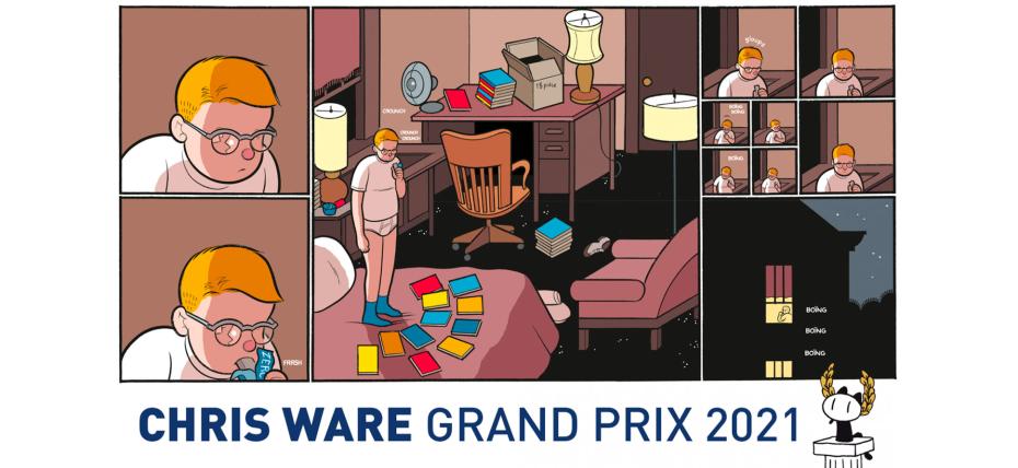 Chris Ware Grand prix 2021 du festival de la BD d'Angoulême