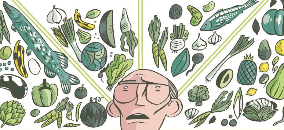 Voyage au centre du microbiote, les légumes