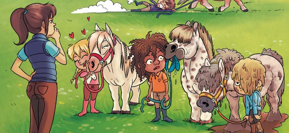 Extrait d’image n°2 de la BD À cheval