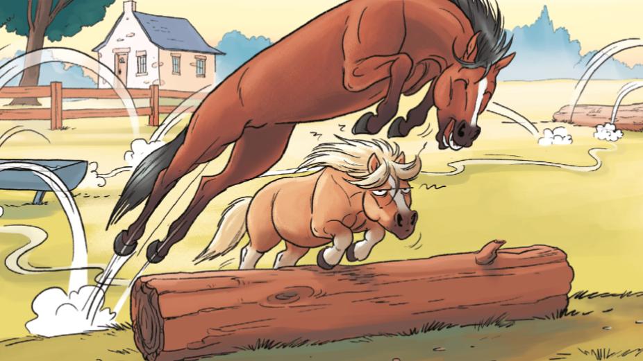 Extrait d’image n°3 de la BD À cheval