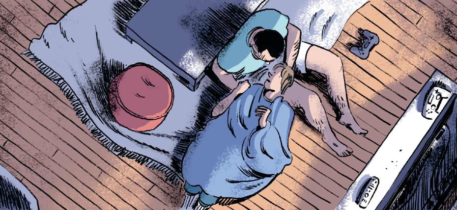 La Famille - L'adaptation en BD du livre de Suzanne Privat dessinée par Tristan Garnier