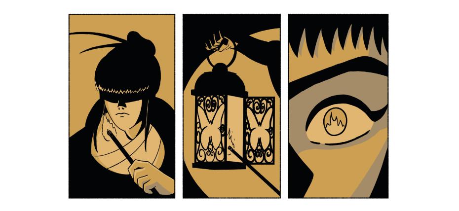 Bande dessinée la nuit des lanternes