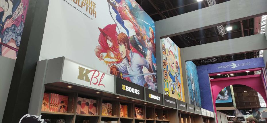 Japan Expo 2025 Stand Delcourt