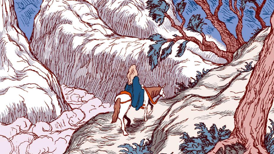 Belle de soie bande dessinée