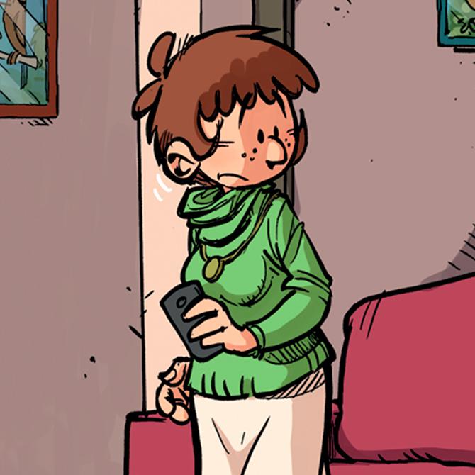 BD Les Blagues de Toto : illustration n°2 du personnage Maman - Editions Delcourt