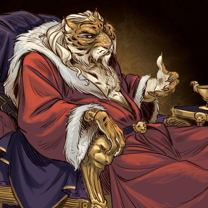 BD Les 5 Terres : illustration n°2 du personnage Cyrus Magneon - Editions Delcourt