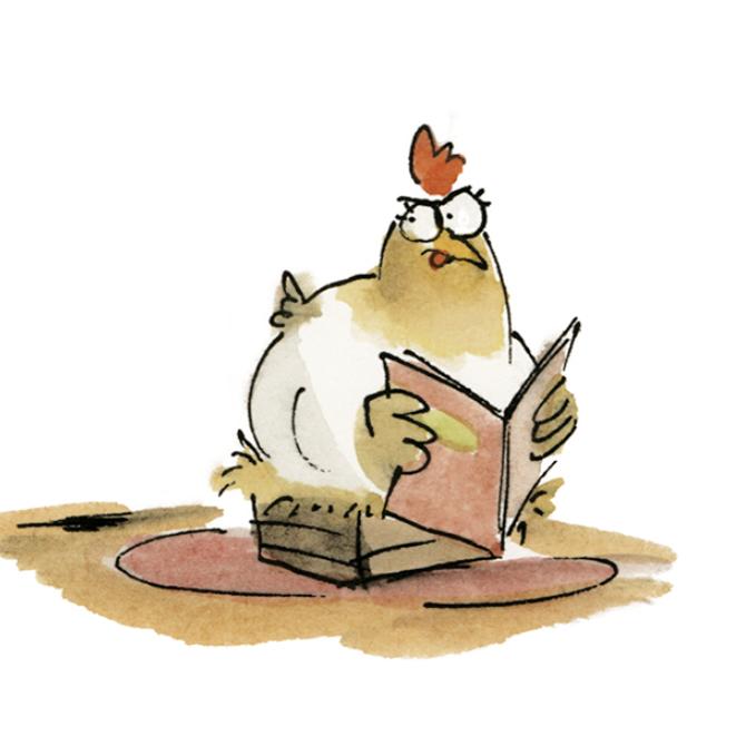grand mechant renard les poules