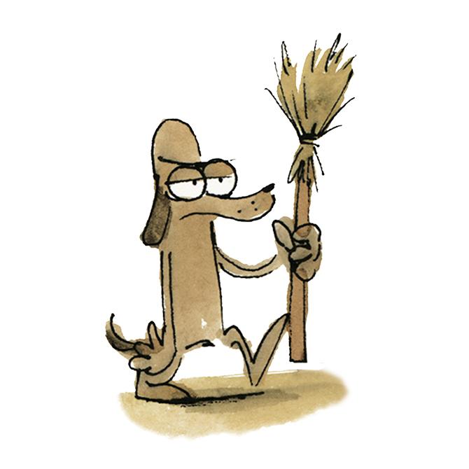 grand mechant renard le chien