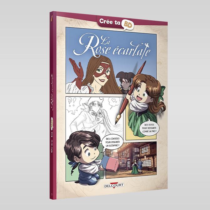Image d’illustration n°2 de l’univers de Patricia Lyfoung pour les BD La Rose Écarlate « Créée ta BD »