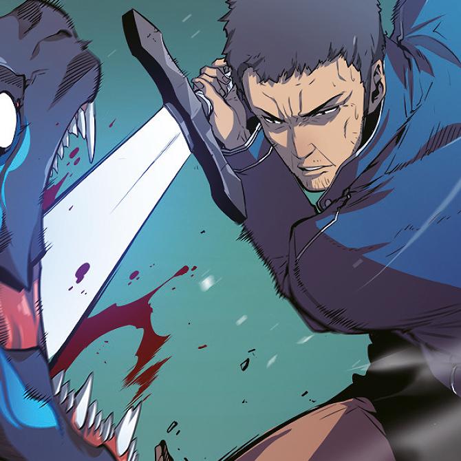 Solo Leveling : illustration n°2 du personnage Kim Sangchik - Editions Delcourt