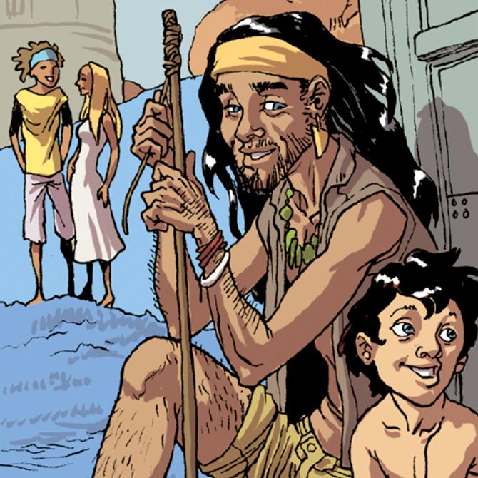  Image d’illustration des races « Les Humains » pour la série Sillage - Editions Delcourt