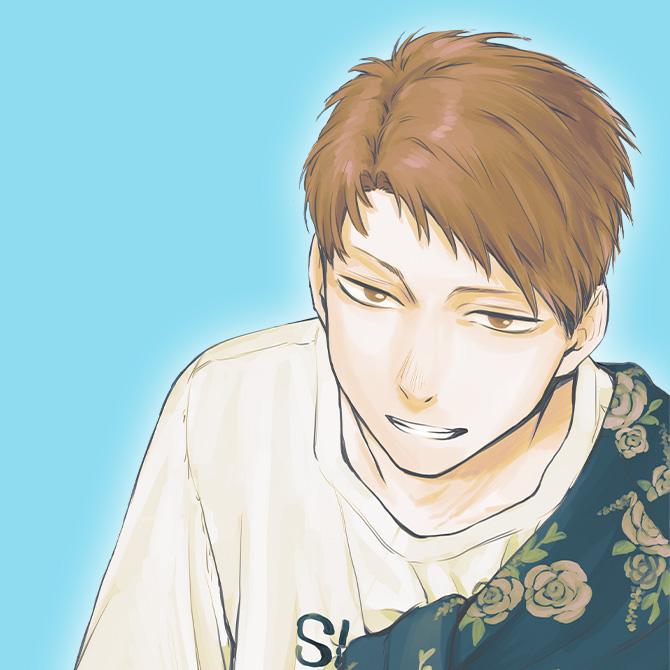 Blue Box : illustration n°1 du personnage Kengo Haryû - Editions Delcourt