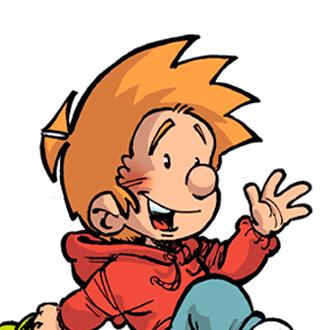 BD Les Blagues de Toto : illustration n°1 du personnage Toto - Editions Delcourt