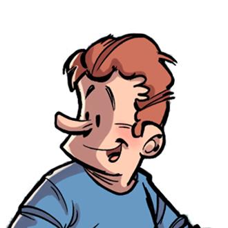 BD Les Blagues de Toto : illustration n°1 du personnage Fabrice - Editions Delcourt