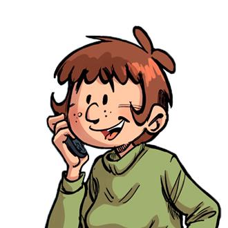 BD Les Blagues de Toto : illustration n°1 du personnage Maman - Editions Delcourt
