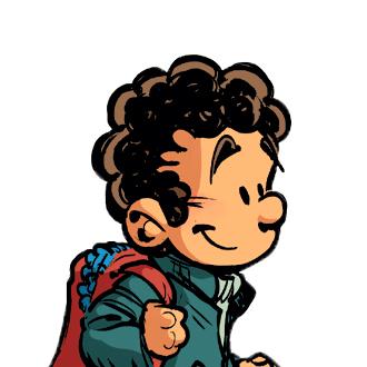 BD Les Blagues de Toto : illustration n°1 du personnage Yassine - Editions Delcourt