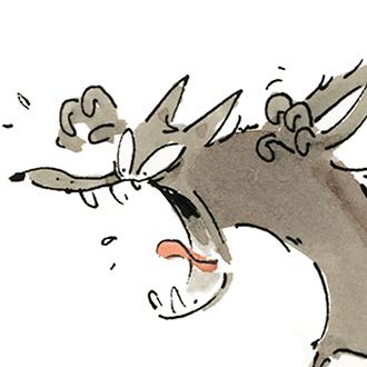 Grand mechant renard le loup