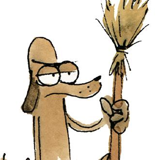 grand mechant renard le chien