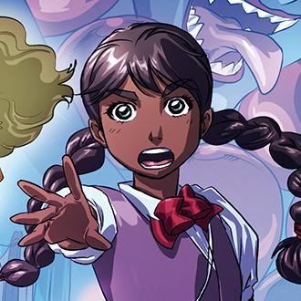 BD Mythics : illustration de Parvati sous forme humaine - Editions Delcourt