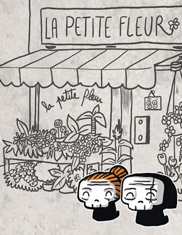 Image d’illustration n°7 de la timeline de la vie d’une faucheuse pour la série La Petite Mort « Transformation en Pépé Mort après 350 000 000 fauches » - Editions Delcourt