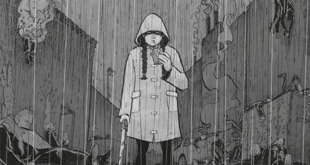 Extrait d’image n°2 de Zoé dans la comédie noire Serial de Terry Moore